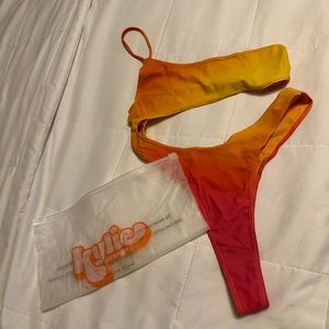 Kylie Swim. Sunset ombre swim suit